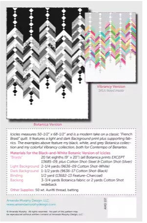 ICICLES BY AMANDA MURPHY AMD137