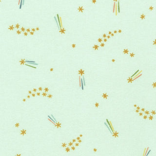 COZY COTTN FLAN-OVER THE MOON SRKF-21896-462 SEA MIST