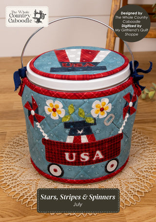 Caboodle Canister Cozies  Machine Embroidery - April 2026