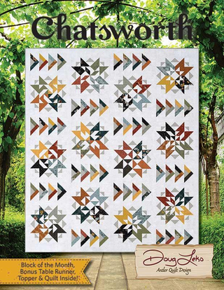 CHATSWORTH BOM 12 MOS - DOUG LEKO ANTLER QUILT DESIGN  AQD 0419