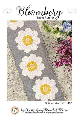 BLOOMBERG TABLE RUNNER PATTERN BY CHRISSY LUX