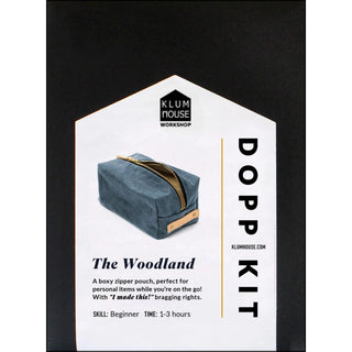 WOODLAND DOPP KIT PATTERN