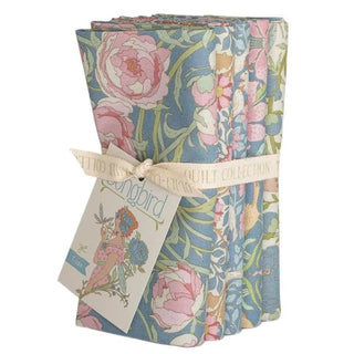 TILDA SONGBIRD FAT QUARTER BUNDLE - BLUE