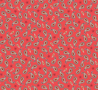 SUNDANCE PAISLEY RED 53053A-8