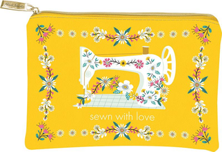 GLAM BAG- SEWN WITH LOVE YELLOW