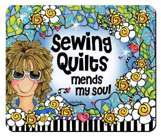 MENDS MY SOUL MOUSE PAD
