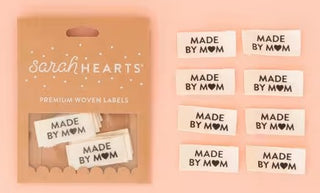 MADE BY MOM LABELS SARAH HEARTS