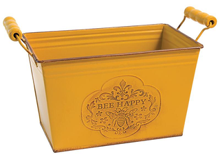 BEE HAPPY RECTANGLE TIN