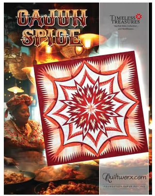 CAJUN SPICE - QUILTWORX PATTERN