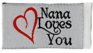 NANA LOVES YOU TAGS - 12 PER PACKAGE