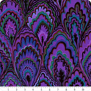 MARBLE SCALLOPS PURPLE PWGP207.PURPLE