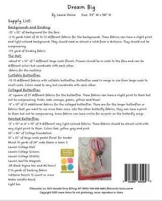 DREAM BIG COLLAGE PATTERN