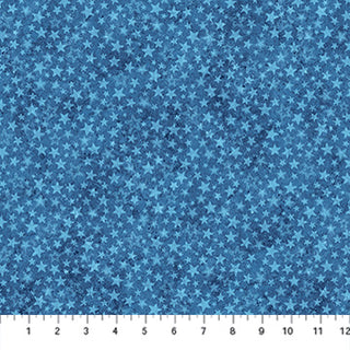 STARS AND STRIPES TONAL STARS BLUE 29050-44