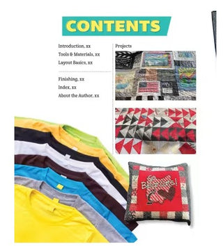 PATCHWORK TSHIRT QUILTS BY AMELIA JOHANSON L239