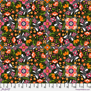 FLORAL SECRETS BLACK PWCD065.XBLACK