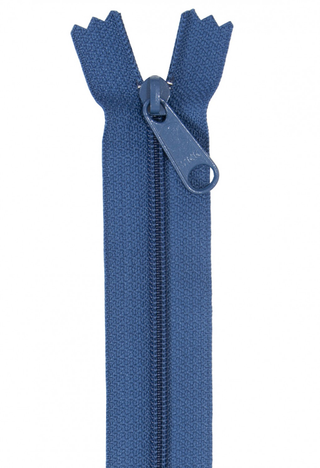 ZIPPER, 24" UNION BLUE #230, BY ANNIE