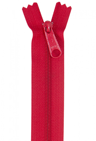 ZIPPER, 24" HOT RED #265, BY ANNIE