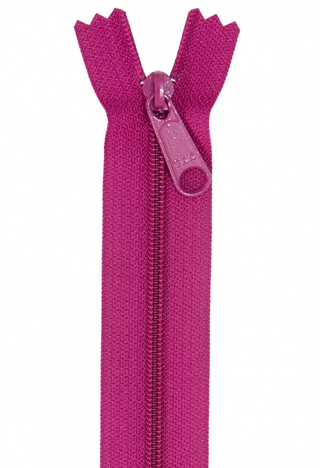 ZIPPER, 24" WILD PLUM #258, BY ANNIE