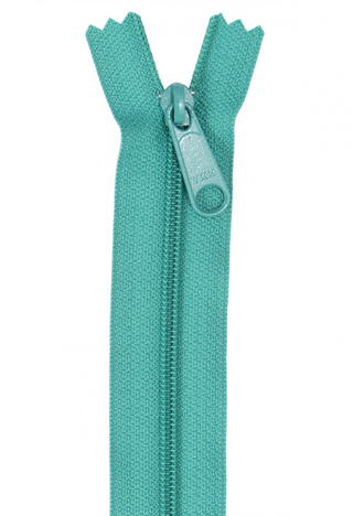 ZIPPER, 24" EMERALD GREEN #204, BY ANNIE