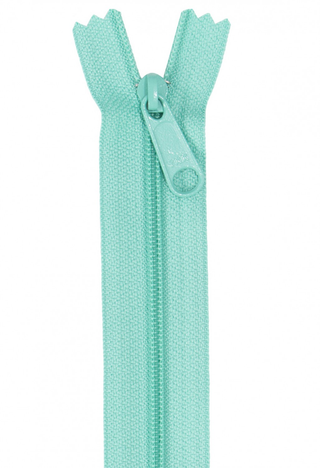 ZIPPER, 24" TURQUOISE #212, BY ANNIE