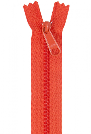 ZIPPER, 24" TANGERINE #285, BY ANNIE
