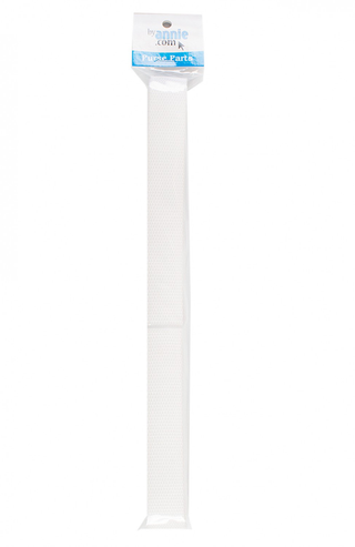 WHITE STRAPPING  1" X 6 YD - BY ANNIE