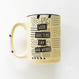 GOOD QUILTERS MUG YELLOW