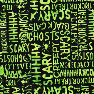 HALLOWEEN WORDS BLACK