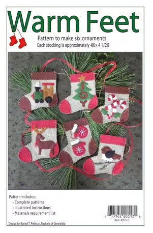 WARM FEET (PATTERN ONLY) (M) - RACHEL'S OF GREENFIELD