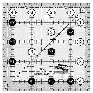 CREATIVE GRIDS RULER 4.5X4.5