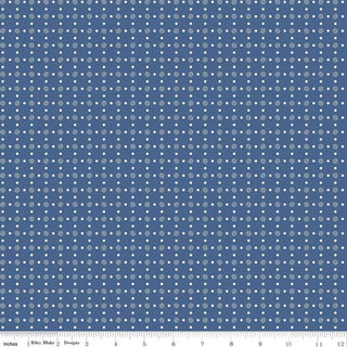 BEE BASICS POLKA DOT DENIM C6405-DENIM