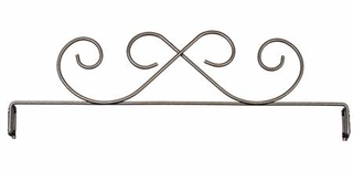 12in Scroll Header ~ Grey