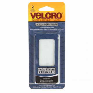 VELCRO Brand Fastener Industrial Strength ~ White 4"