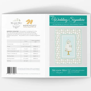 WEDDING SIGNATURE KIT WITH PATTERN