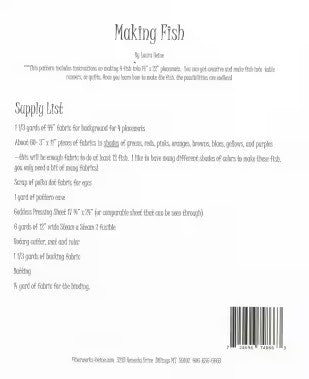 MAKING FISH! (M) - LAURA HEINE