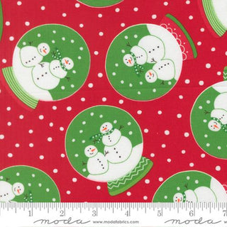 SNOW TIME SNOW GLOBE RED 22500-14