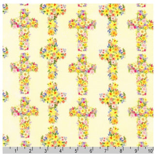 HAPPY EASTER 23577-84 CREAM