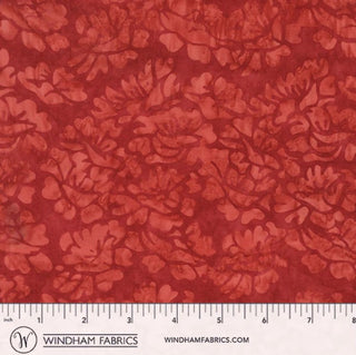 JDJ HENNA RED GARDENIAS BATIK 3782Q-X