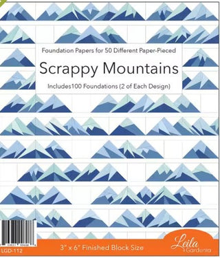 SCRAPPY MOUNTAINS FOUNDATION PAPER LEILA GARDUNIA