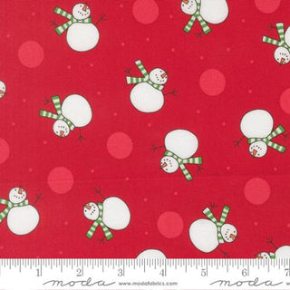 SNOW TIME TOSSED SNOWMEN RED 22501-14
