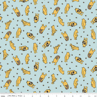 FLANNEL WINNIE THE POOH ROSS BLUE