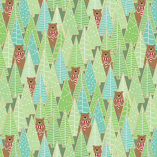 GINGERBREAD FOREST PINE 1724241B
