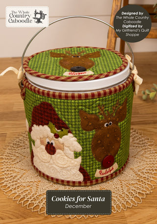 Caboodle Canister Cozies  Machine Embroidery - September 2026