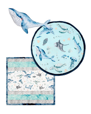 PLAYTIME CUDDLE KIT JUST KEEP SWIMMIN' 27" X 27" CKPLAYTIME