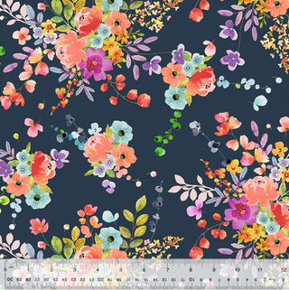 WILD MEADOW BOUQUET NAVY 54387-1