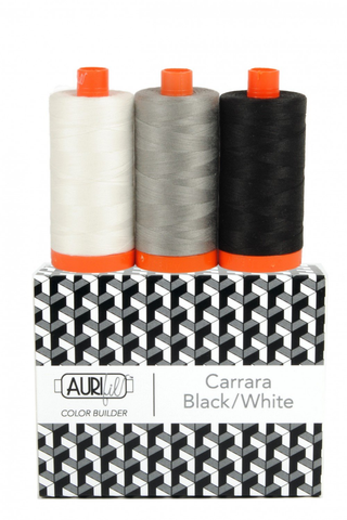 COLOR BUILDER 50WT 3PCS SET CARRARA AURIFIL