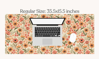 SUNNY POPPIES DESK PAD REGULAR