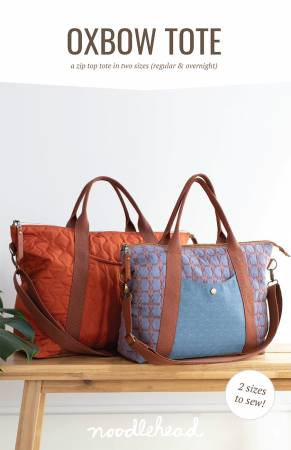 OXBOW TOTE A ZIP TOP TOTE PATTERN