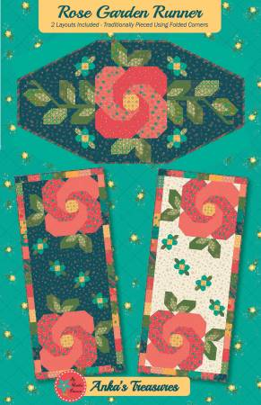ROSE GARDEN RUNNER BYHEATHER PETERSON ANKAS TREASURES