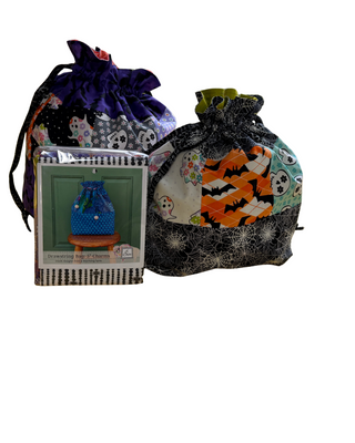 DRAW STRING BAG HALLOWEEN KIT W/ PATTERN